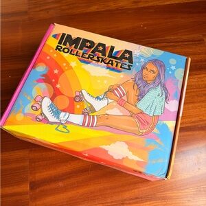 IMPALA Roller Skates Pink, Yellow